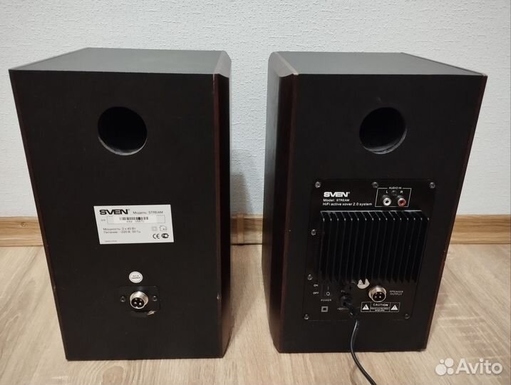 Колонки sven 90w (2x45) Активные