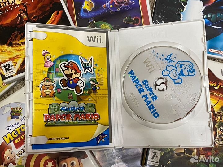 Диски для wii поштучно