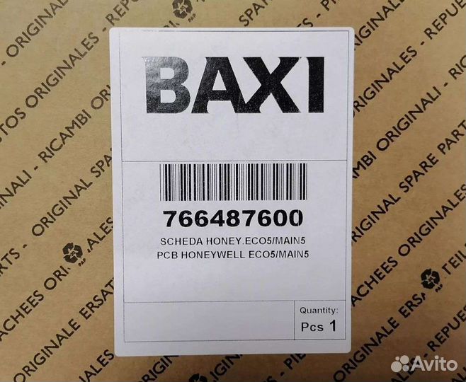 Электронная плата арт. 766487600 котлы baxi ma