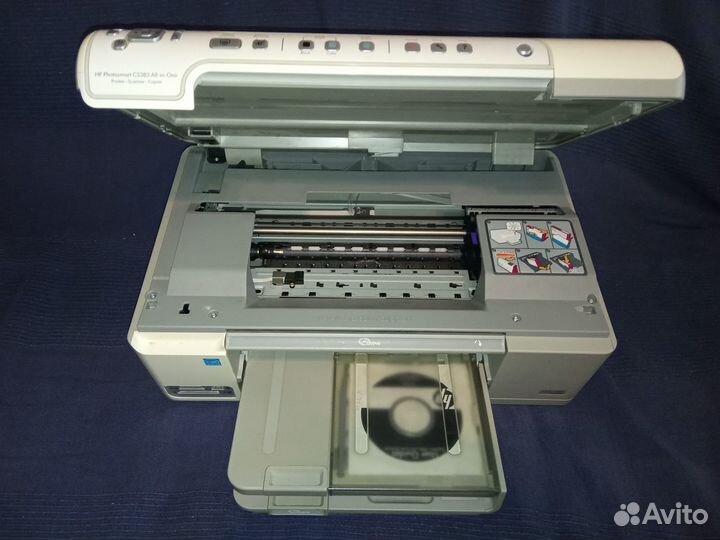Мфу цветной принтер+сканер HP Photosmart C5383