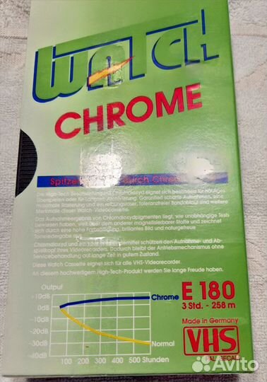 Видеокассеты watch chrom E180