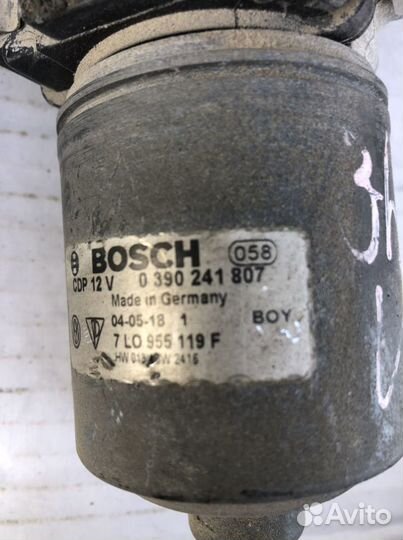 Моторчик дворника Volkswagen touareg