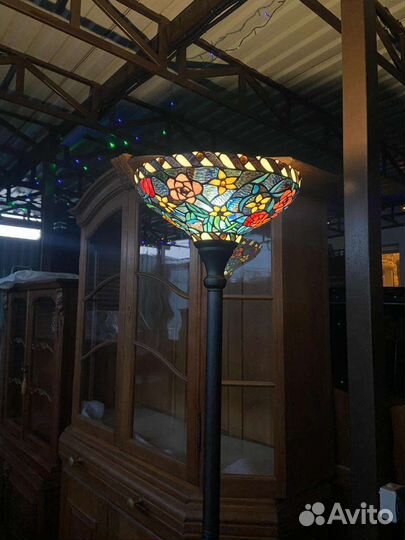 Винтажный торшер Тиффани