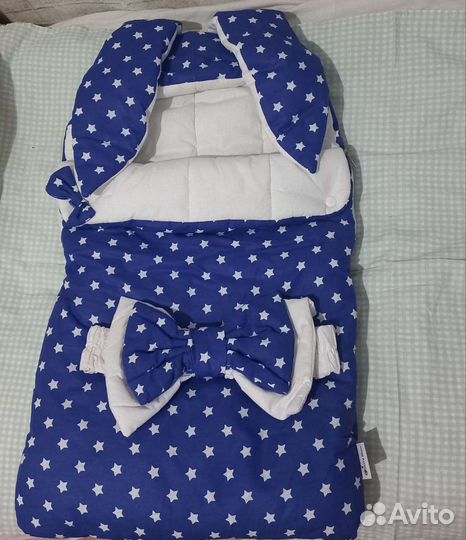 Конверт на выписку для мальчика весна осень