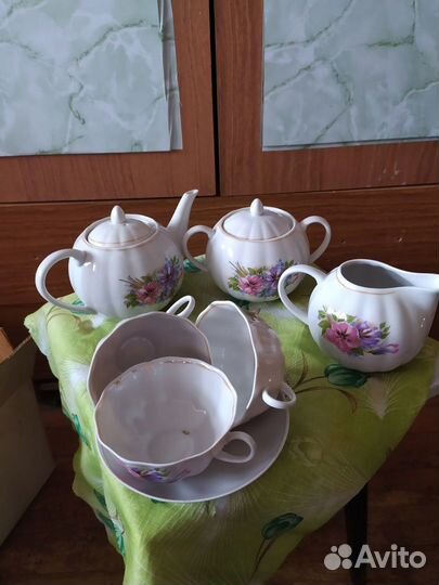 Чайный сервиз Дулево новый