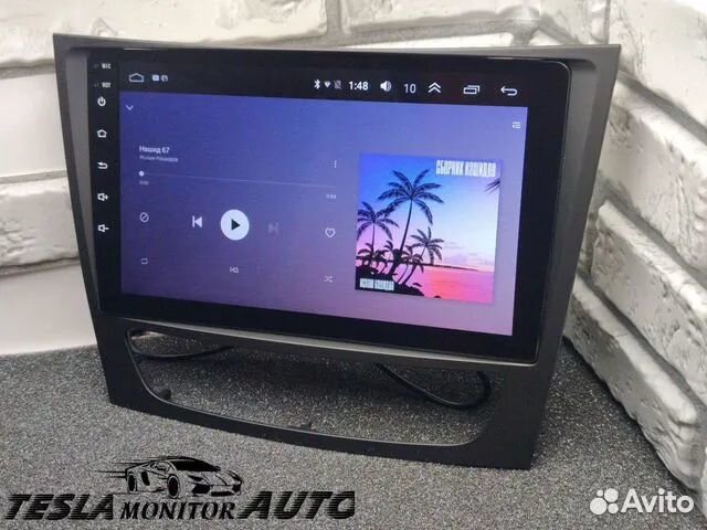 Магнитола на Mercedes w211 c219 9дюймов android 10
