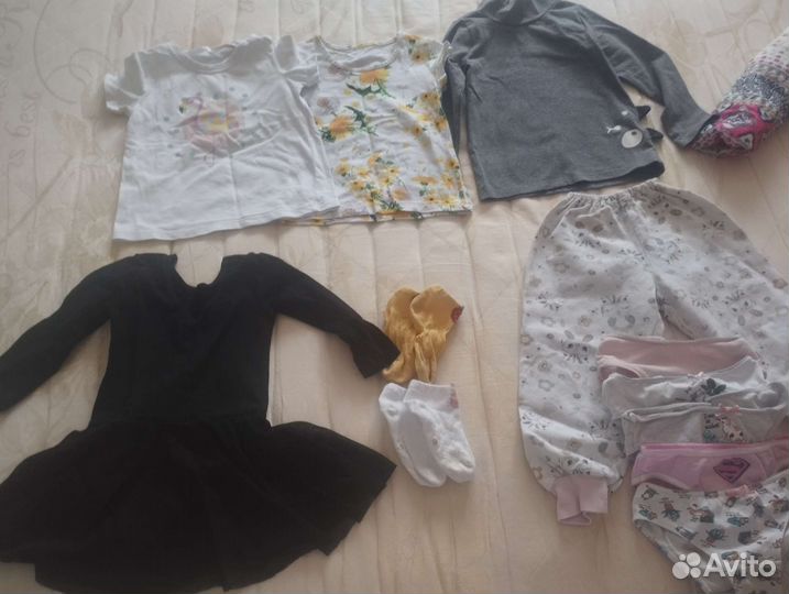 Детские вещи пакетом 2-4 года