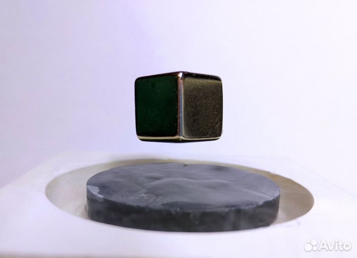 Сверхпроводящая керамика в виде диска 40x10мм