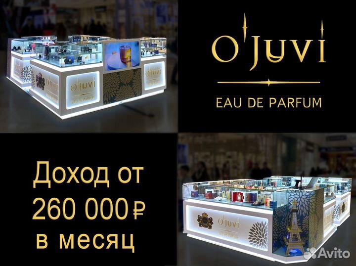 Ojuvi - Parfum франшиза парфюмерного магазина