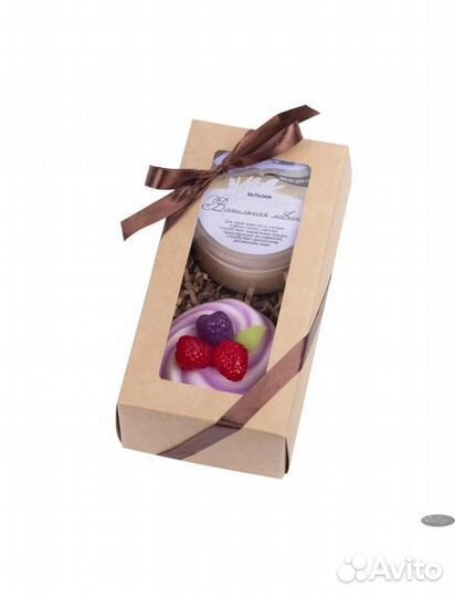 Подарочный набор №19 мягкость (ароматное мыло и ба