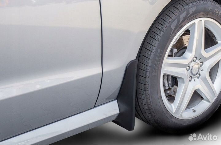 Брызговики Mercedes-Benz ML 2011-2015 (без порогов