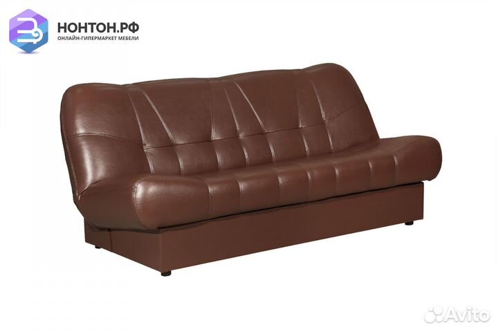 Диван книжка Вега-18 коричневый