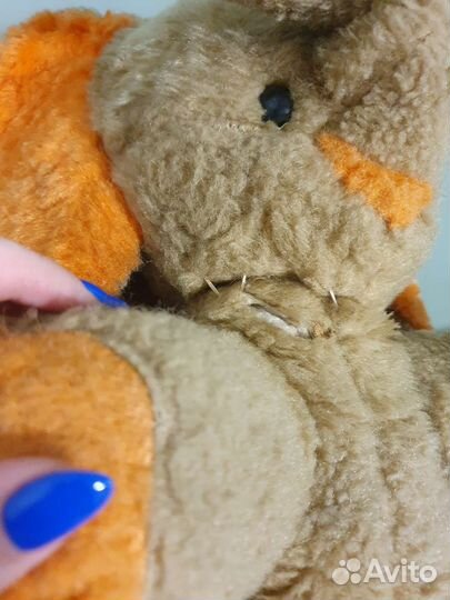 Слон игрушка мягкая СССР винтаж