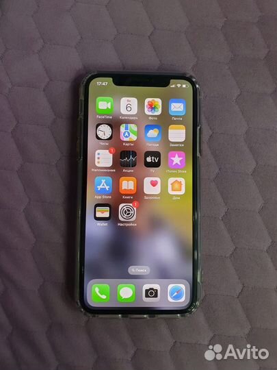 Телефон iPhone X 256гб