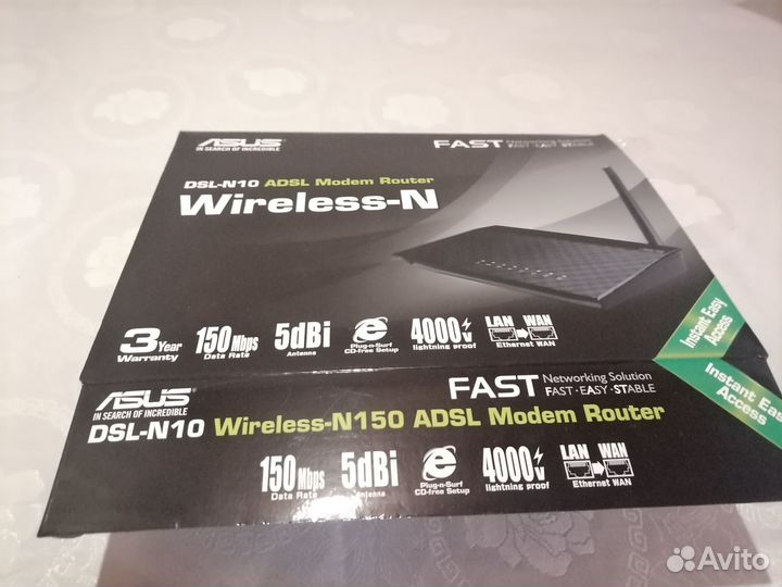 WiFi роутер Asus wireless - n