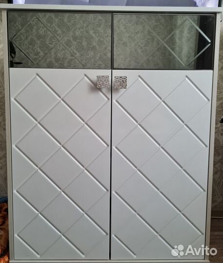 Комод белый глянец
