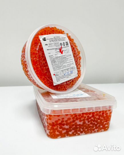 Красная икра кеты