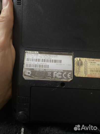 Нетбук Toshiba