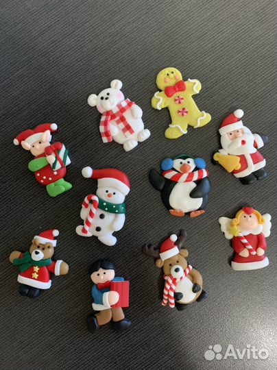 Магниты новогодние на холодильник