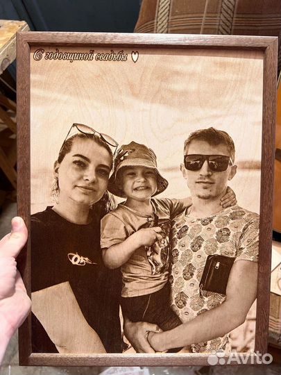 Выжигание портретов на дереве