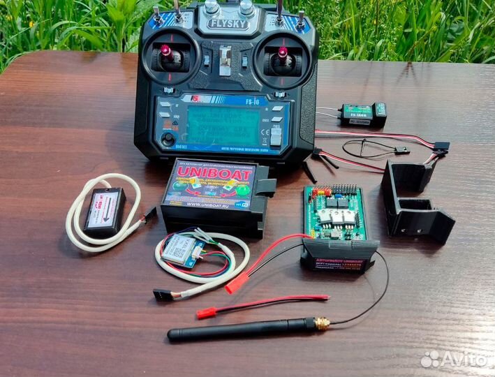 GPS автопилот uniboat корабликов с пультом