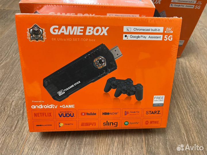 Смарт тв + игровая приставка gamebox 15000 игр