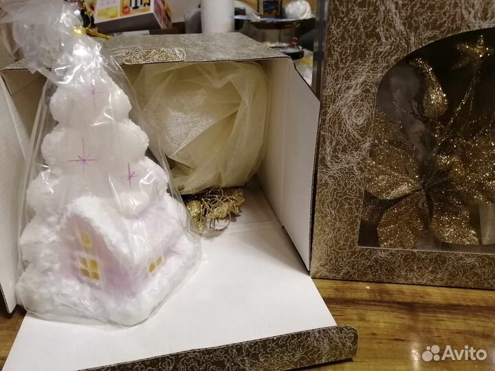 Восковая декоративная светодиодная свеча