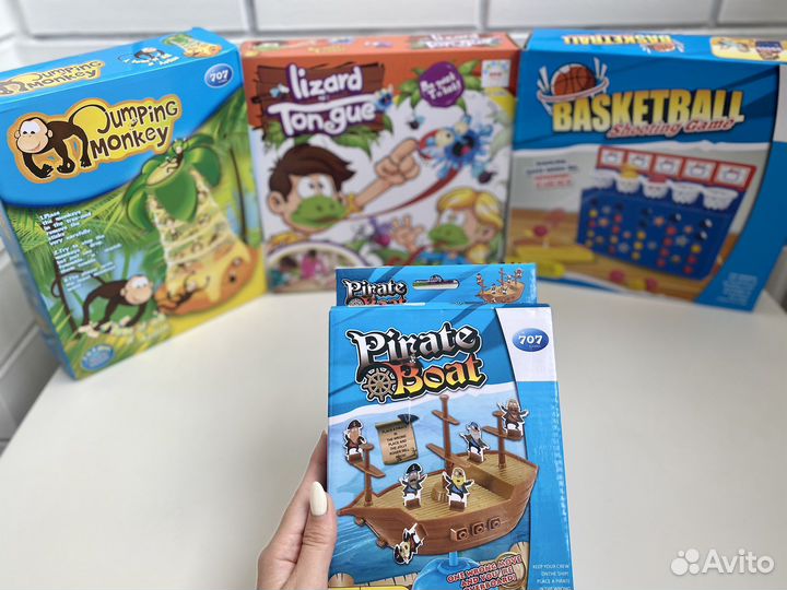 Игры детские настольные новые