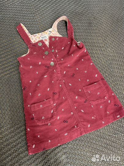 Вельветовый сарафан Futurino 104 размер