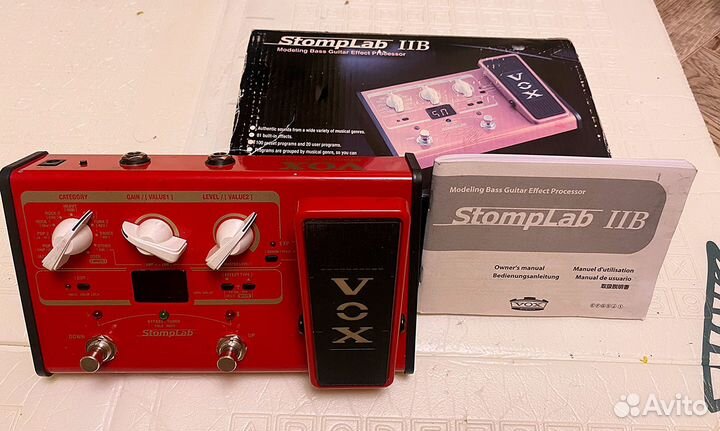 Басовый процессор Vox StompLab 2B