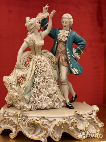 Фарфоровая статуэтка «Менуэт» Principe Италия