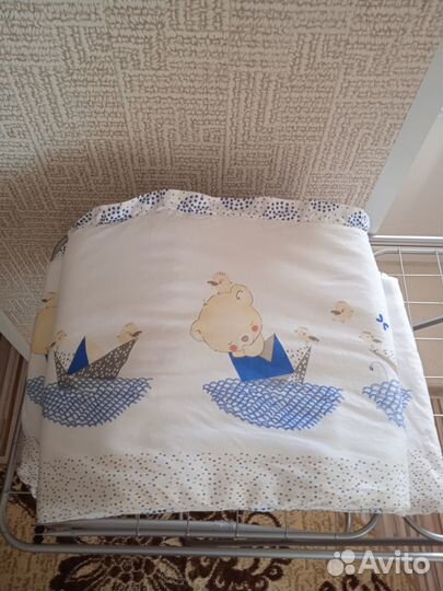 Бортики в детскую кроватку