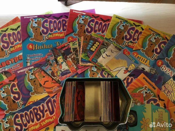 Комиксы Скуби-Ду и фургон с картами