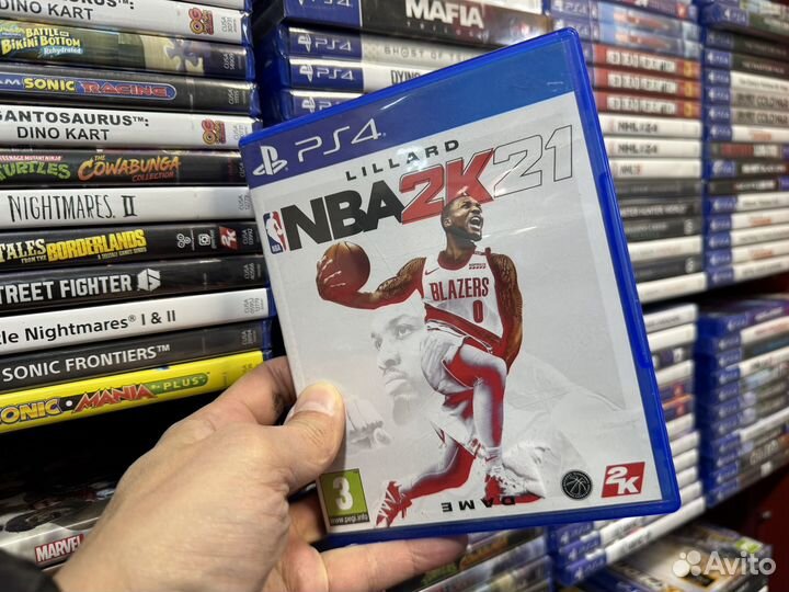 NBA 2 k 21 диск ps 4