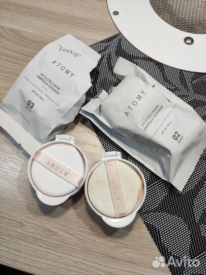 Тональный крем кушон корейский атоми