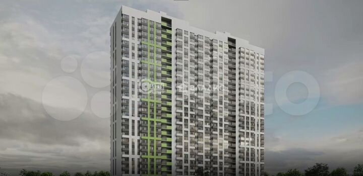 Квартира-студия, 27,1 м², 12/27 эт.