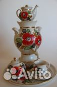 Фарфоровые элекро- самовары ручной работы