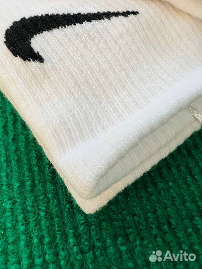 Носки Nike высокие (белые)