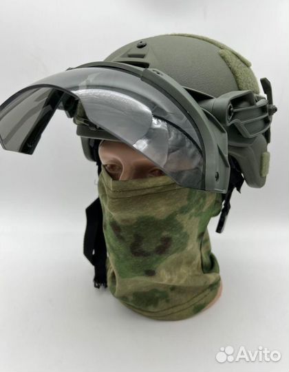 Откидные тактические нашлемные очки