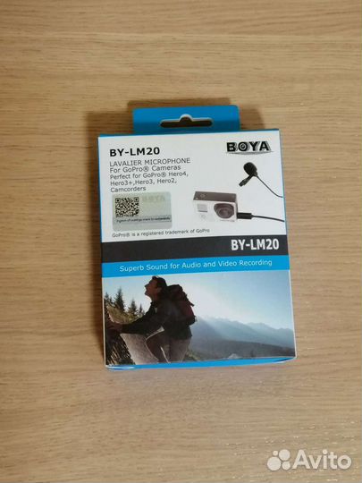 Петличный микрофон Boya BY-LM20
