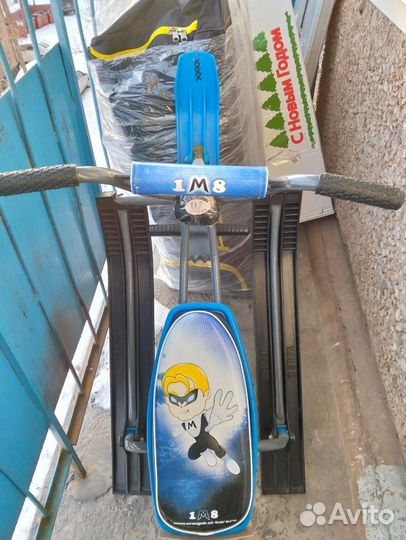 Детский снегокат бу