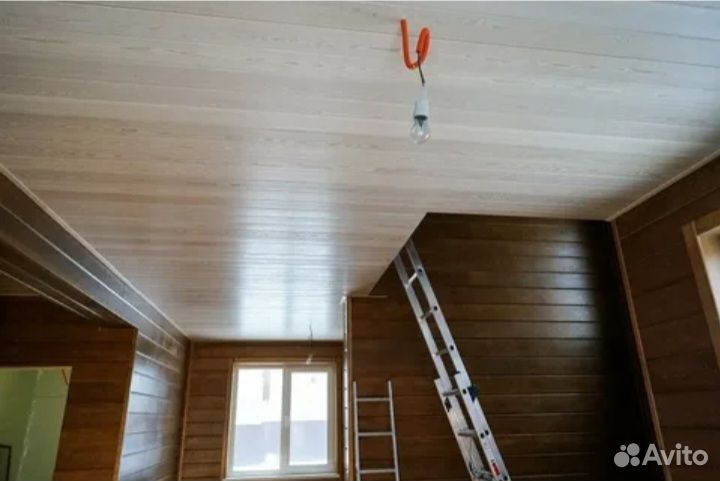 Работа вагонкой