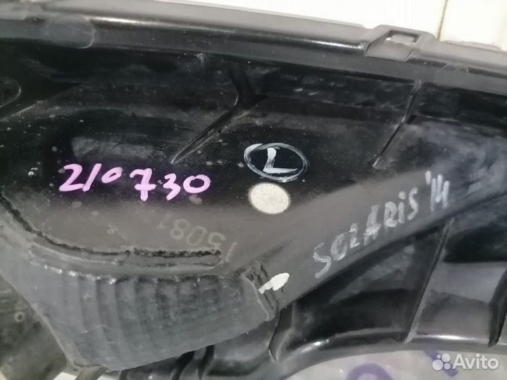 Фара противотуманная передняя левая Hyundai