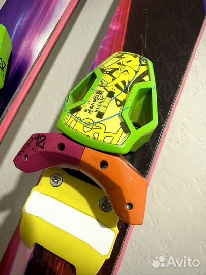 Горные лыжи твин тип head, крепления и ботинки