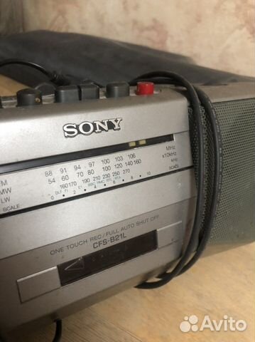 Магнитофон sony