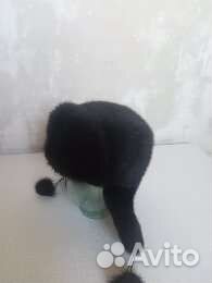 Шапка норковая женская 58 размер