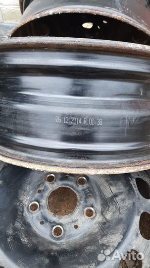 Штампованные диски ауди фольцваген r16 5 112