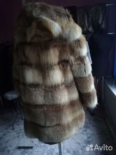 Полушубок из лисы