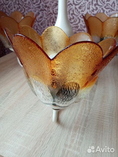 Люстра времен СССР 3 х рожковая