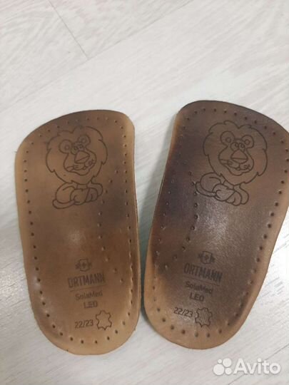 Ортопедические каркасные полустельки размер 22/23